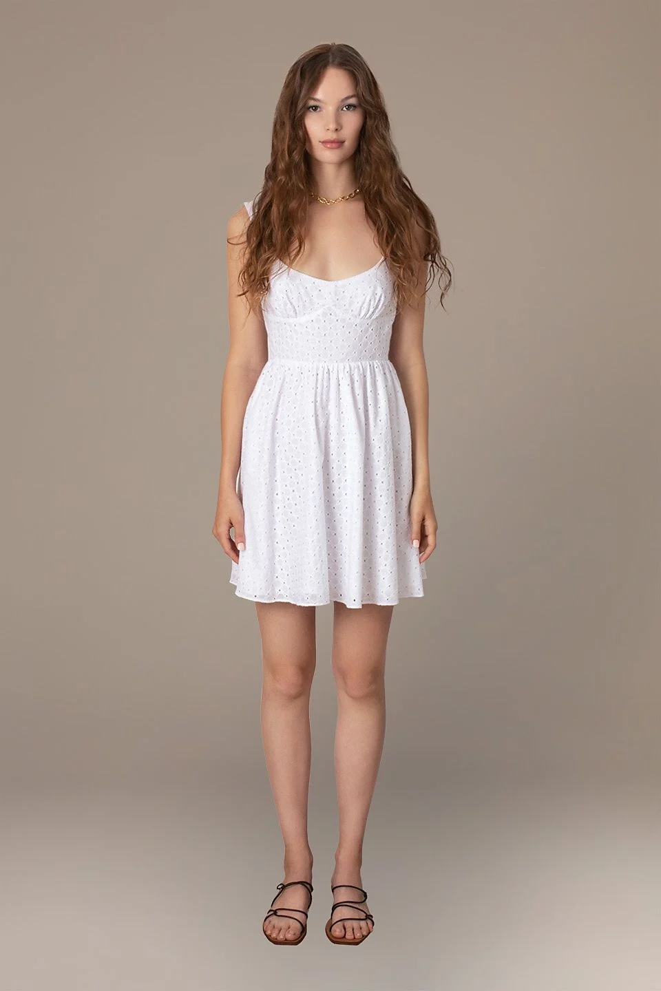 Aimee Sweetheart Bodice Short Dress