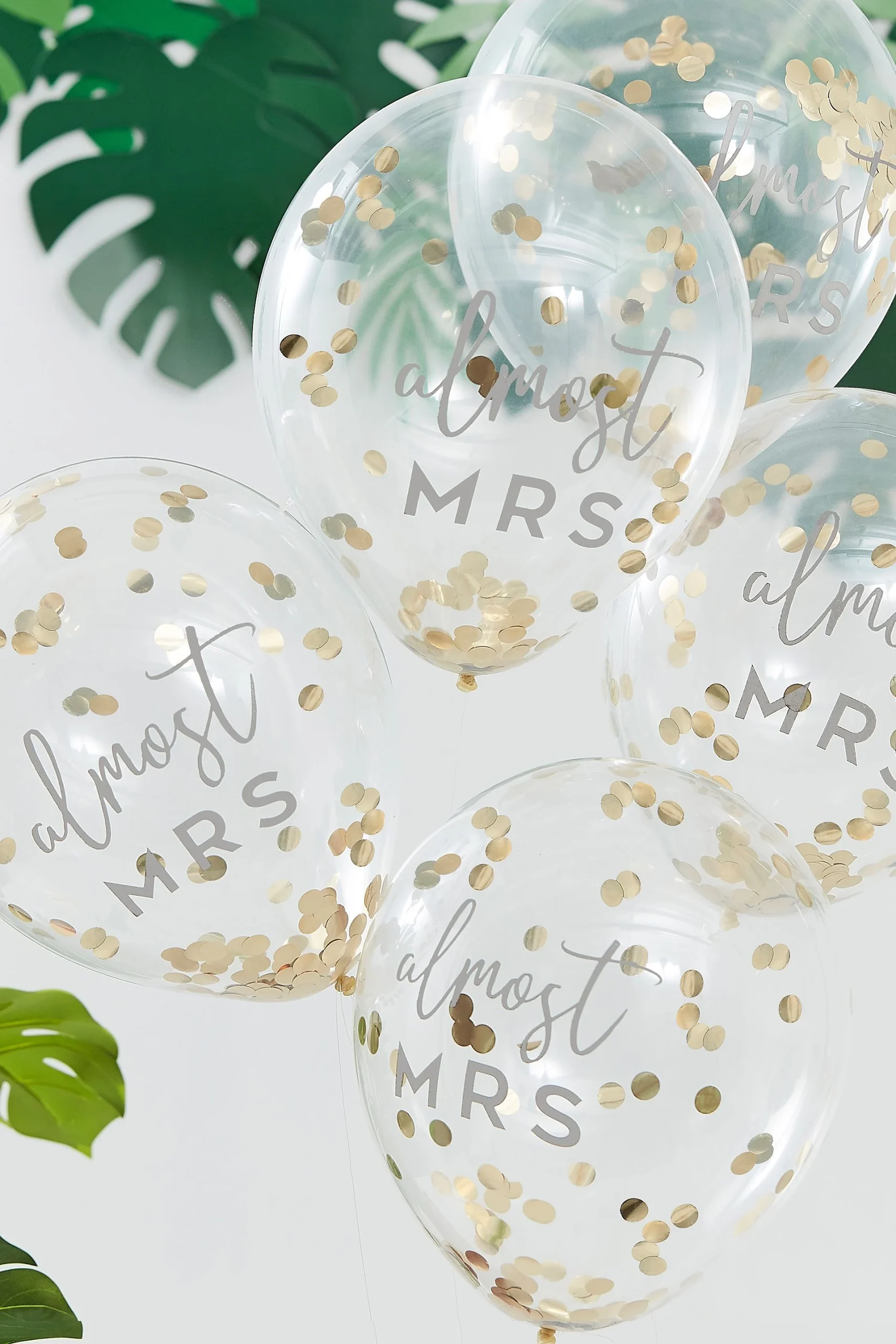 Almost Mrs Confetti Balloon Set