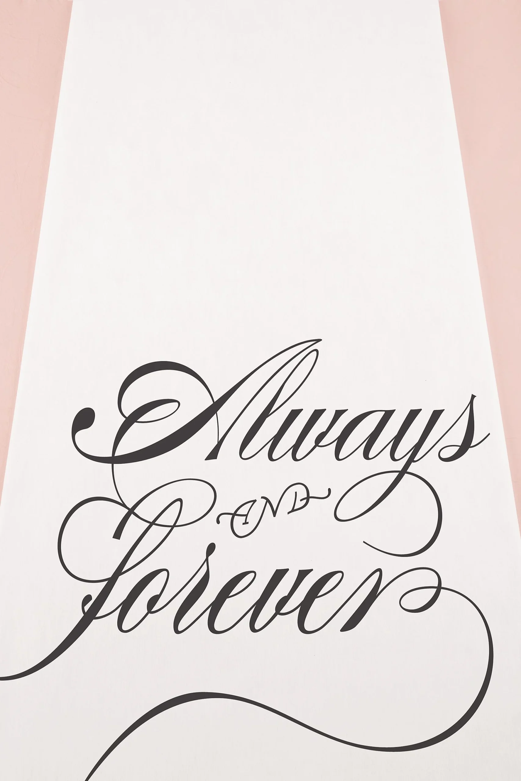 Always and Forever Aisle Runner