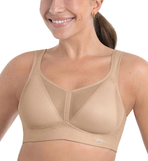 Anita Active Air Control Delta Pad Softcup Sports Bra (5544) - Desert