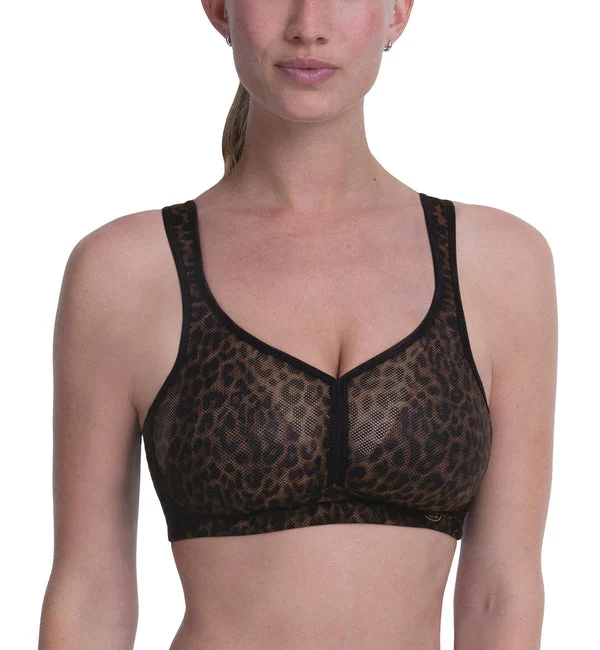 Anita Active Air Control Delta Pad Softcup Sports Bra (5544) - Gold Cat