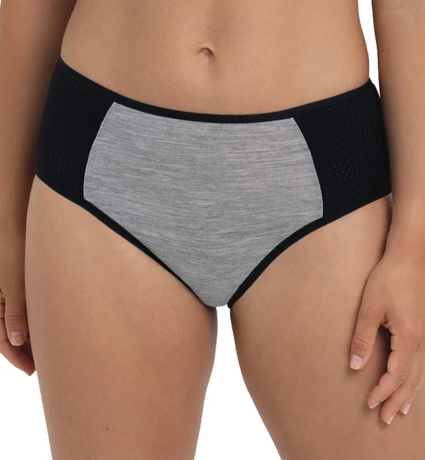 Anita PanAlp Wool Sports Panty (1656) - Black/Melange