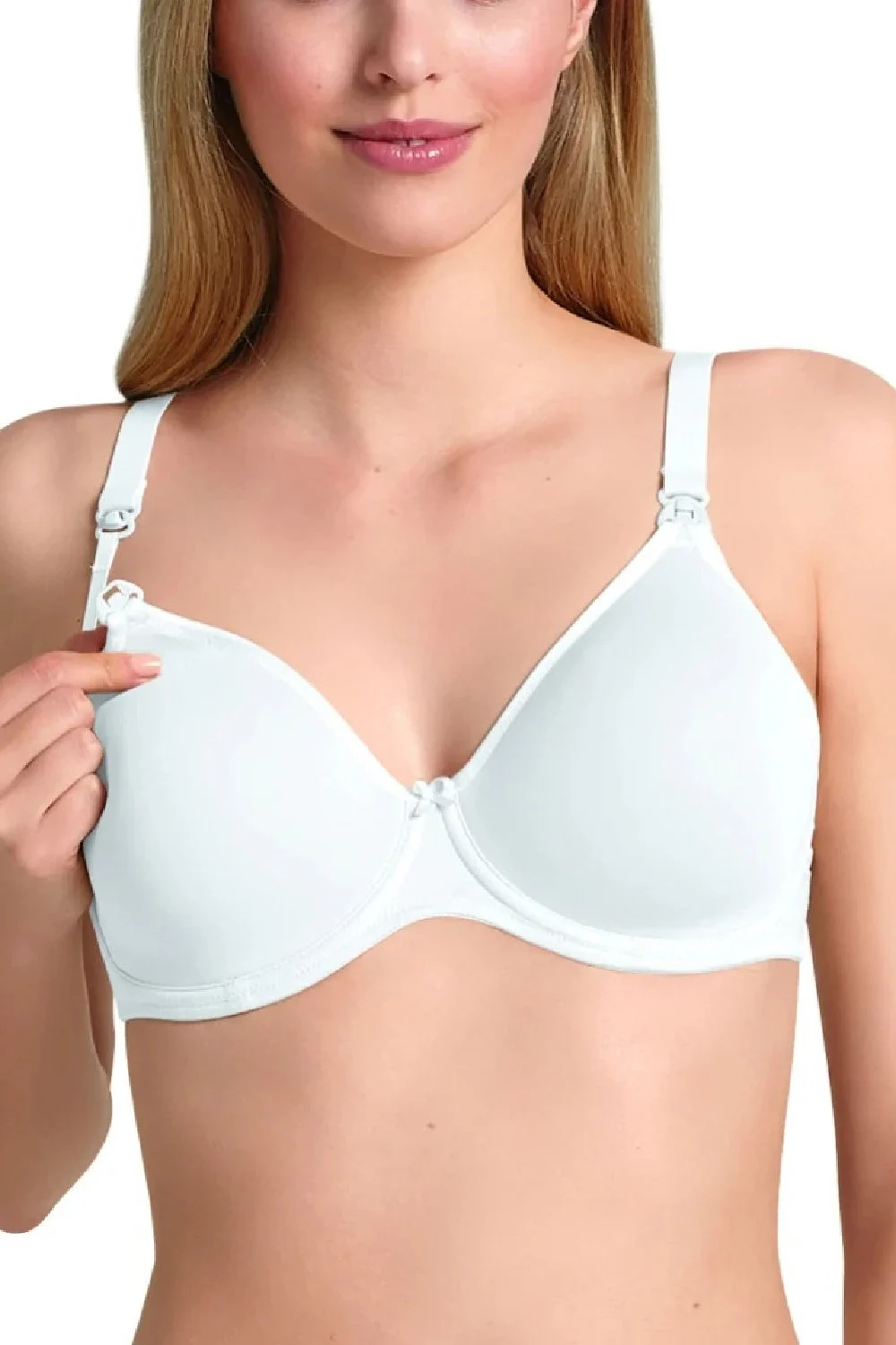 Anita Summer Wired Spacer Nursing Bra, White (5059)