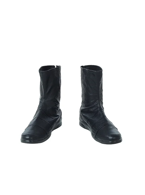 Ant-Man And The Wasp Scott Lang Ant-Man Battle Suit Halloween Cosplay Accessories Black Boots