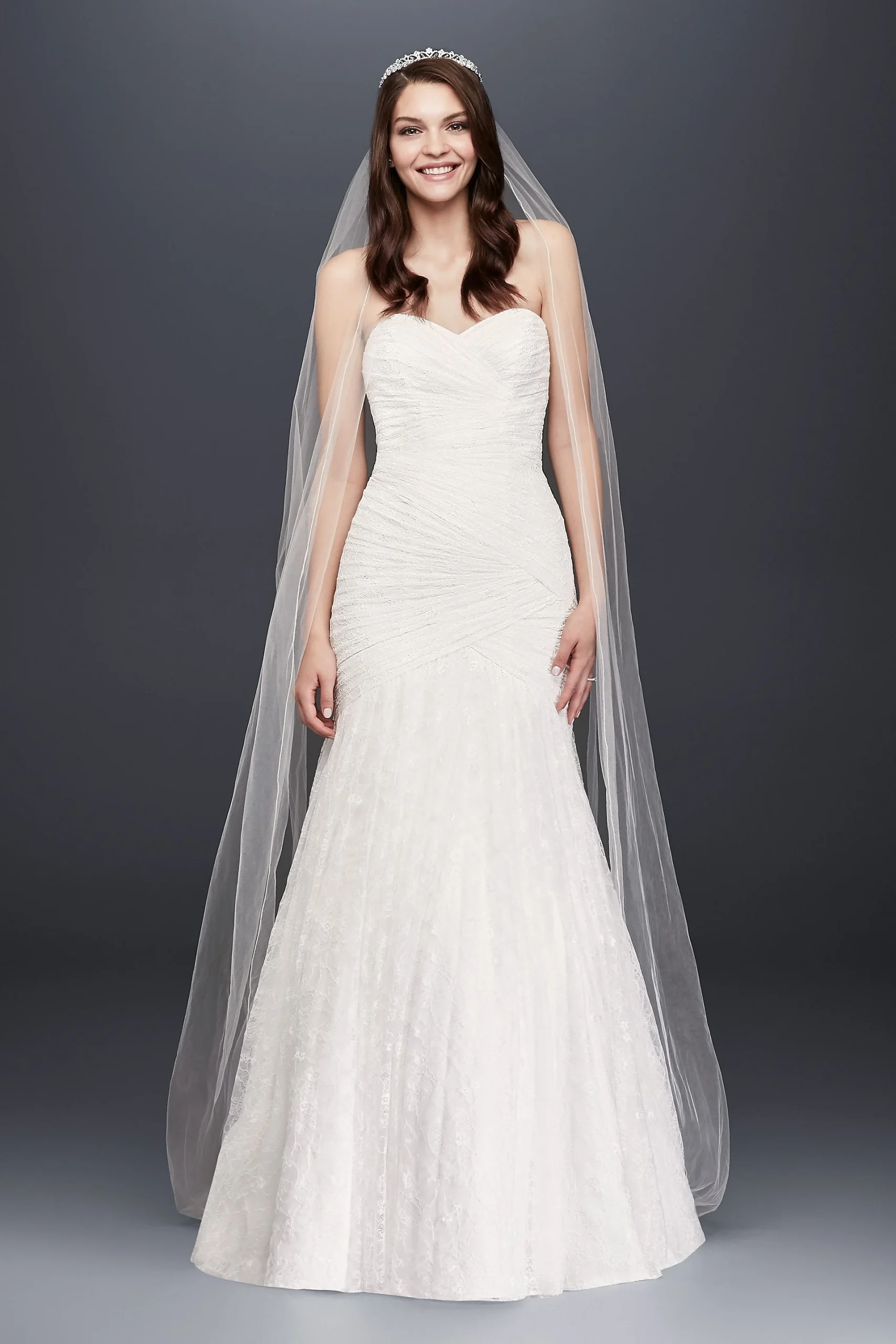 As-Is Allover Lace Mermaid Wedding Dress