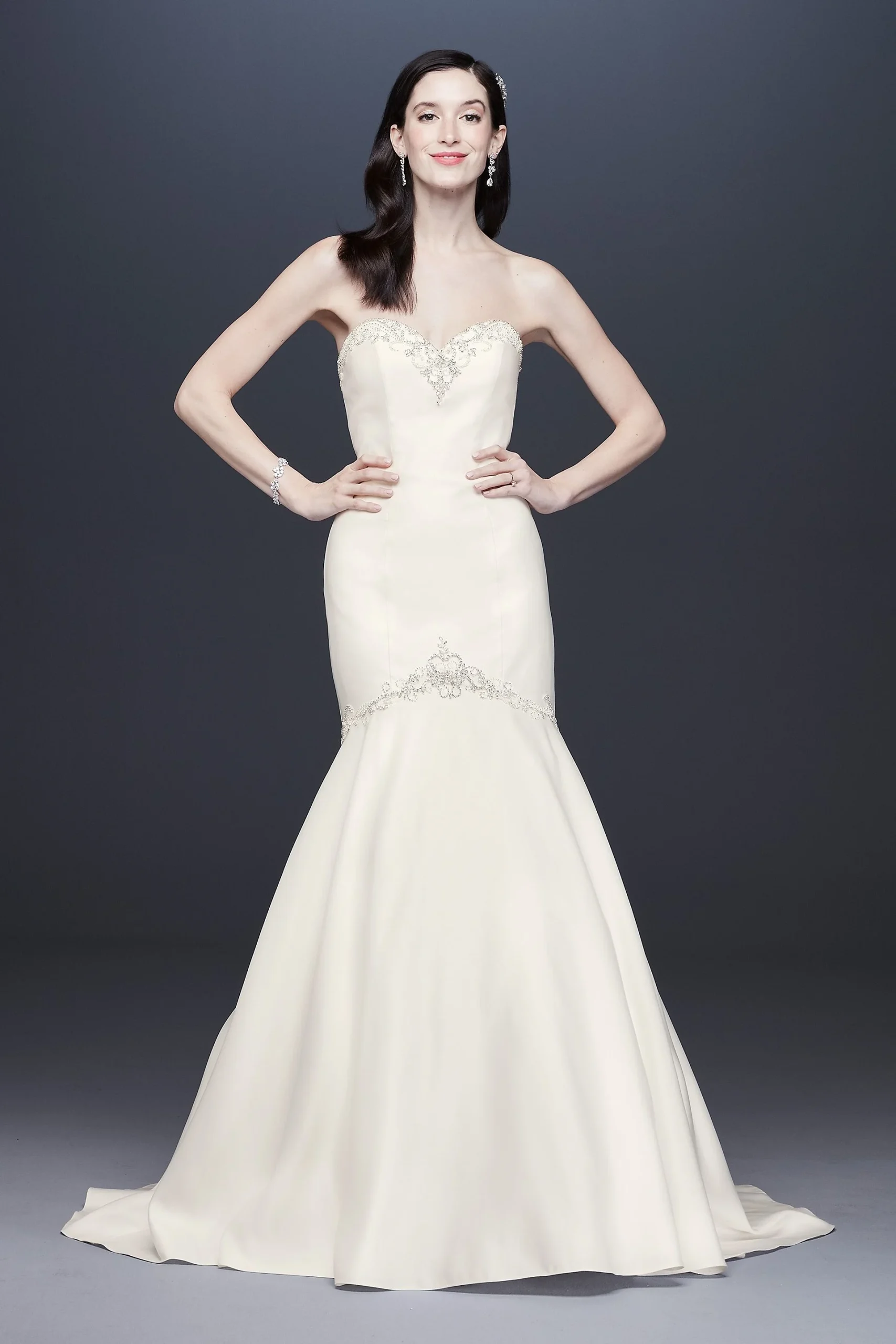 As-Is Beaded Sweetheart Mermaid Wedding Dress