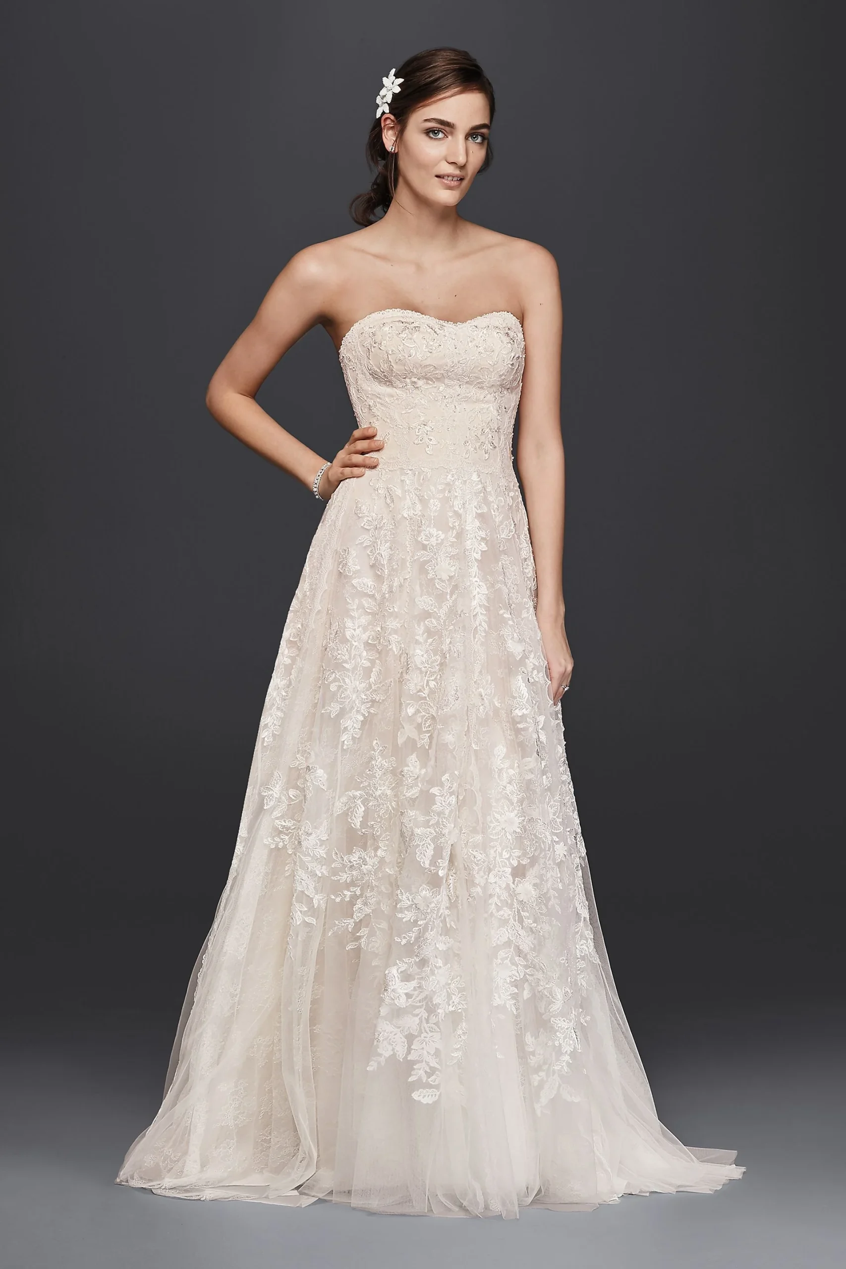 As-Is Lace A-Line Wedding Dress