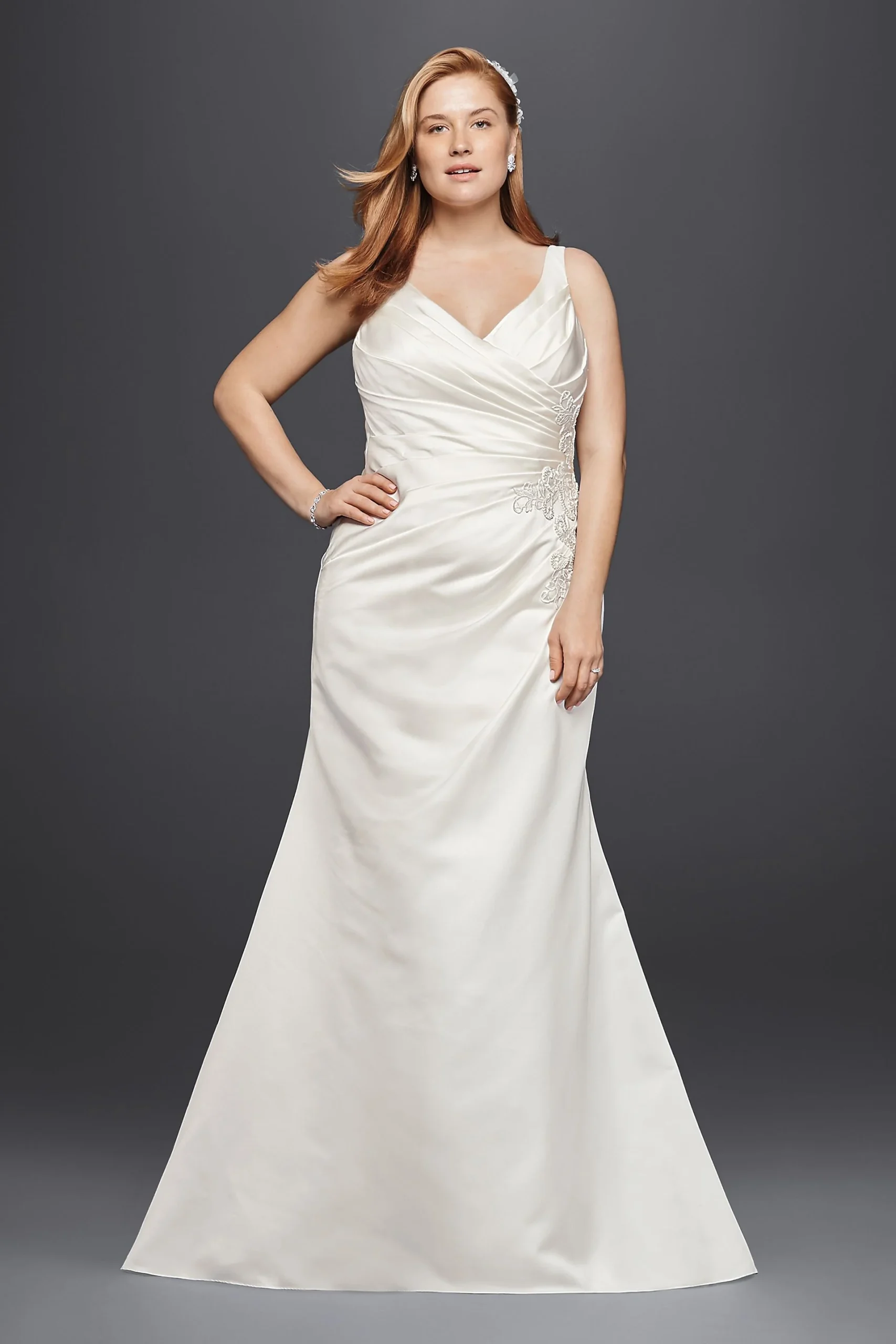 As-Is Plus Size Mermaid Wedding Dress