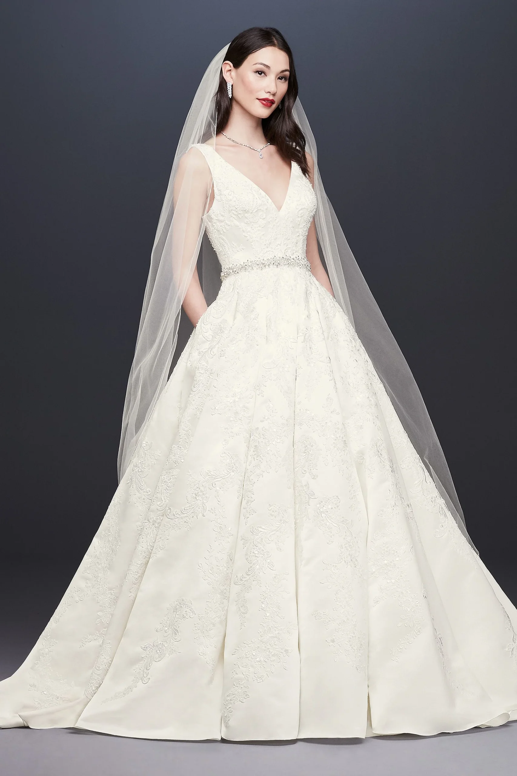 As-Is Satin Ball Gown Wedding Dress