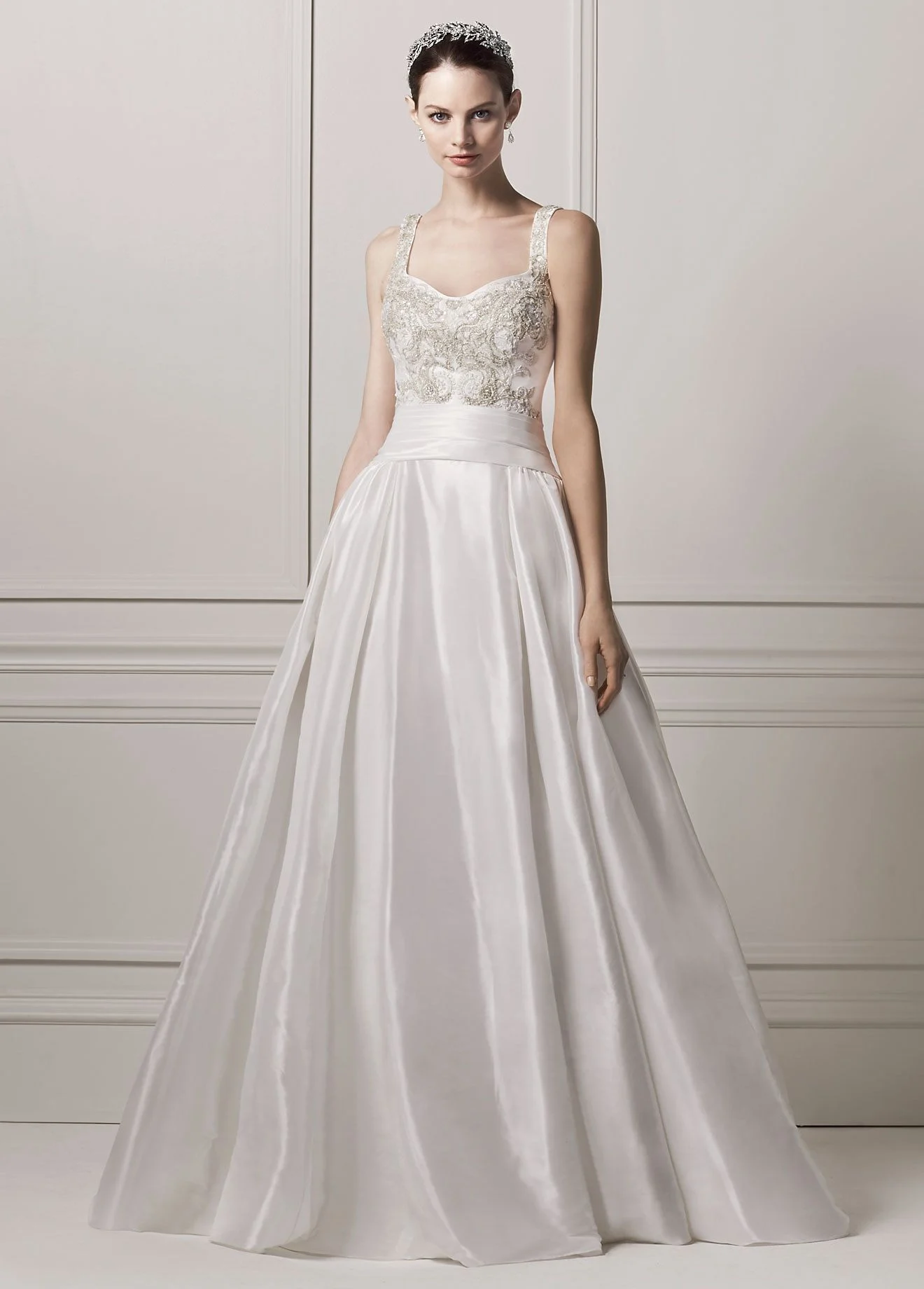 As-Is Sleeveless Tank Ball Gown Wedding Dress