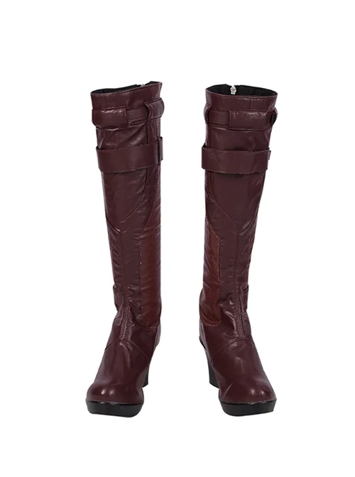 The Avengers 4 Endgame Nebula Halloween Cosplay Second Version Accessories Red Boots