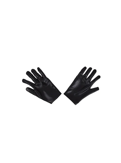 The Avengers 4 Endgame Superhero Quantum Battle Suit Halloween Cosplay Accessories Black Gloves