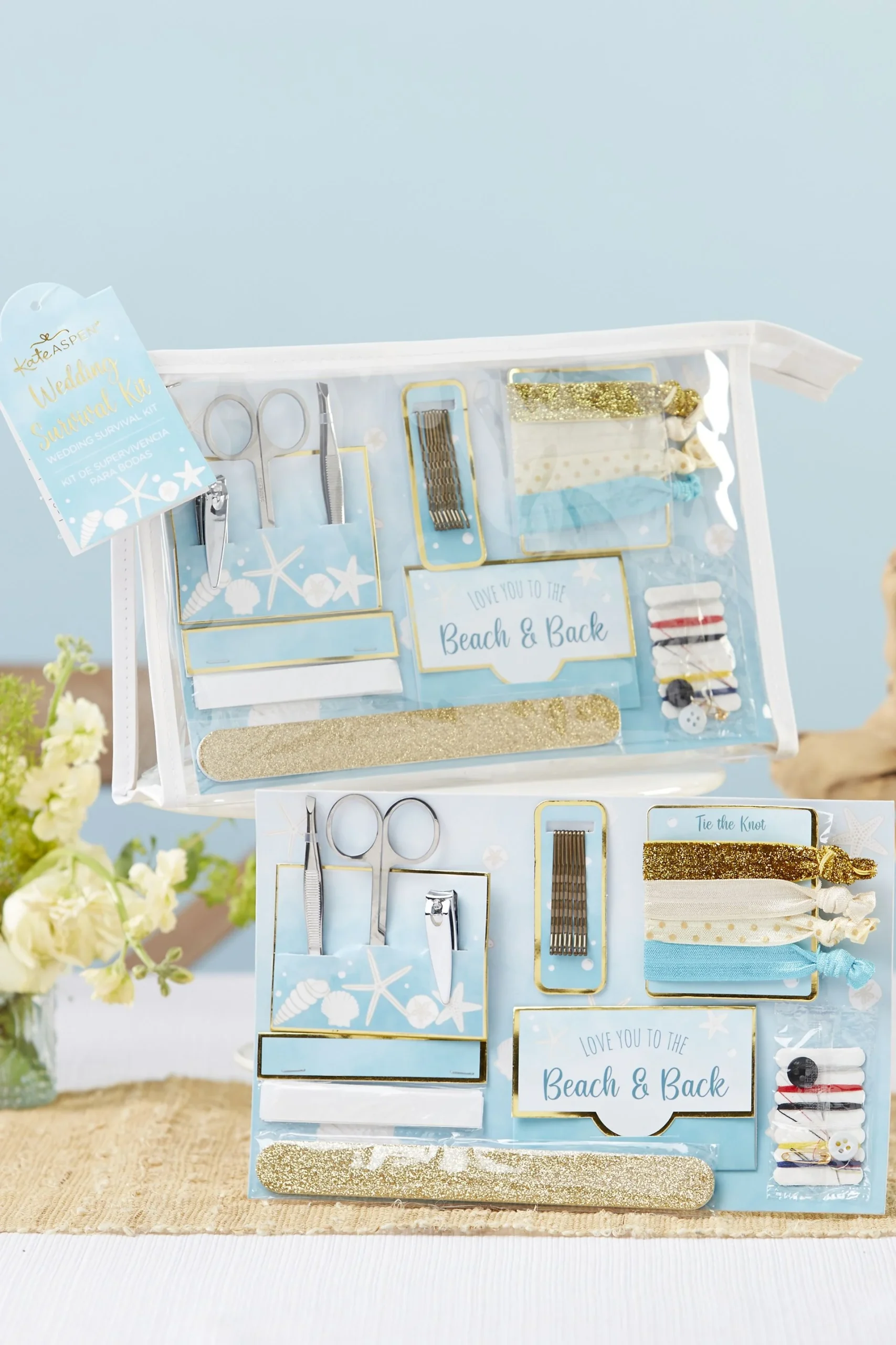 Beach Party Wedding Survival Kit