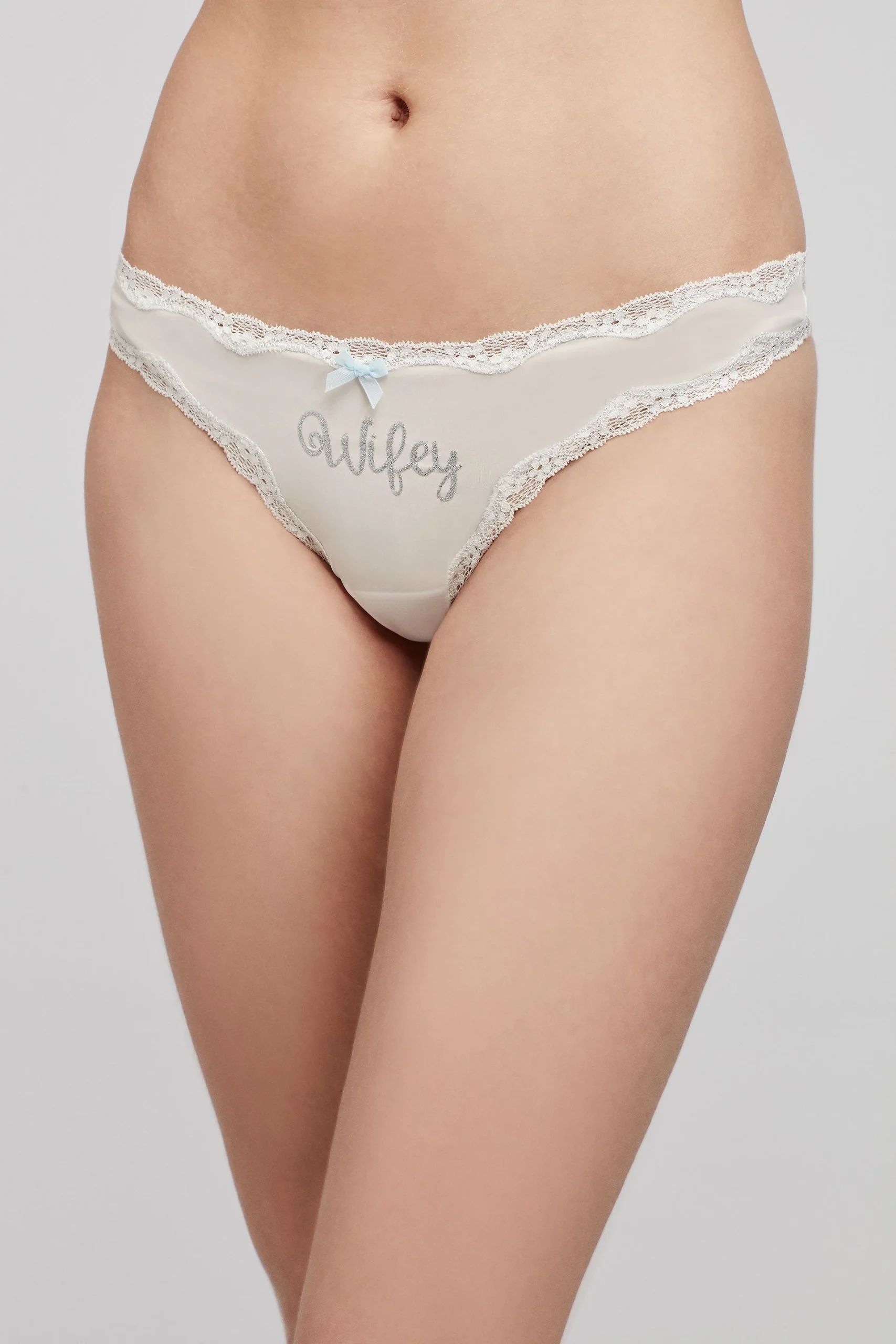 Betsey Johnson Wifey Thong