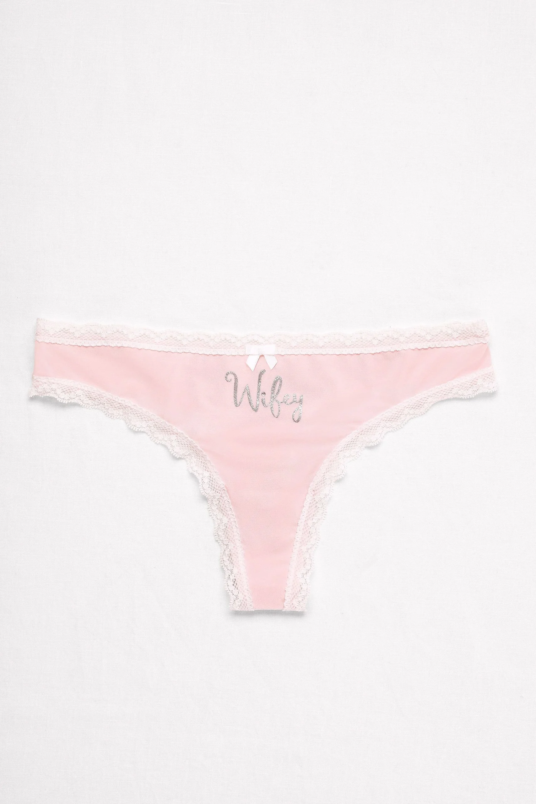 Betsey Johnson Wifey Thong Underwear