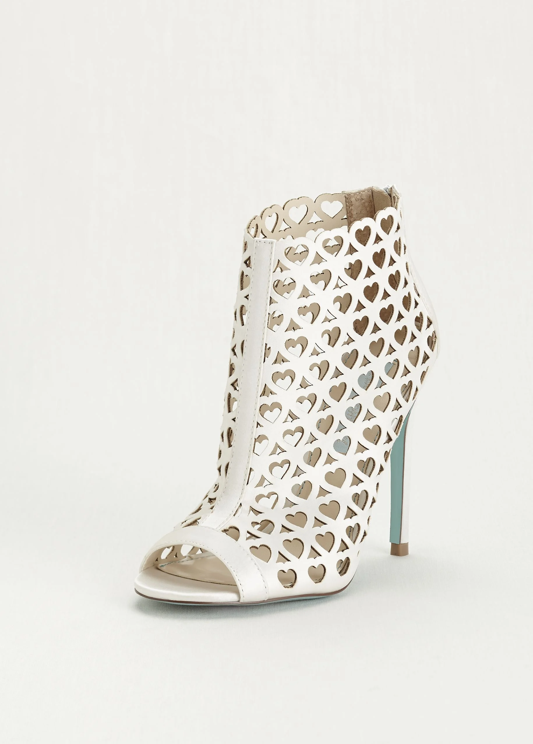 Blue by Betsey Johnson Laser Cut Bootie