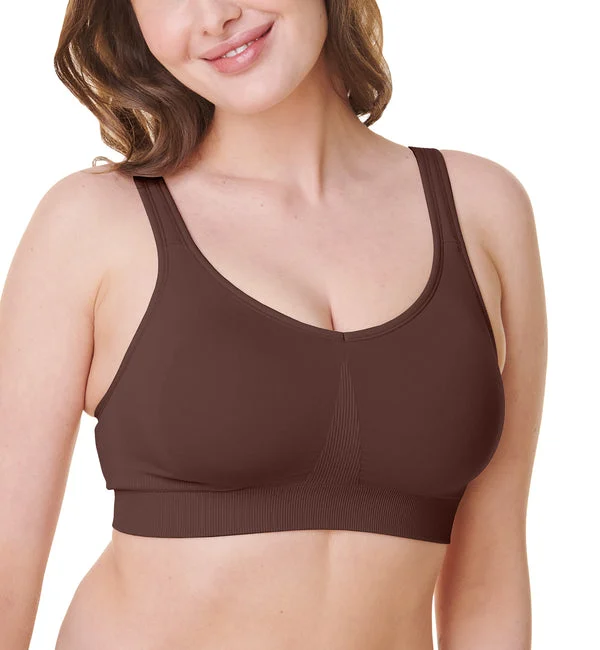 BRAVADO! DESIGNS Everyday Sculpt FULL CUP Wire-Free Bra (11011VFC) - Chocolate
