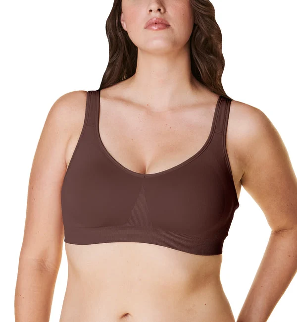 BRAVADO! DESIGNS Everyday Sculpt Wire-Free Bra (11011VBA) - Chocolate