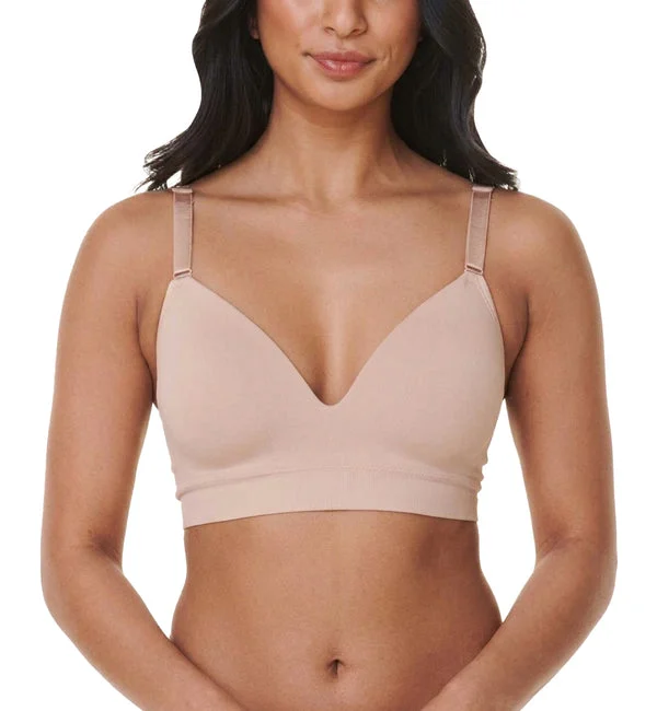 Bravado Everyday Plunge Wireless T-Shirt Bra (11060BA) - Cameo
