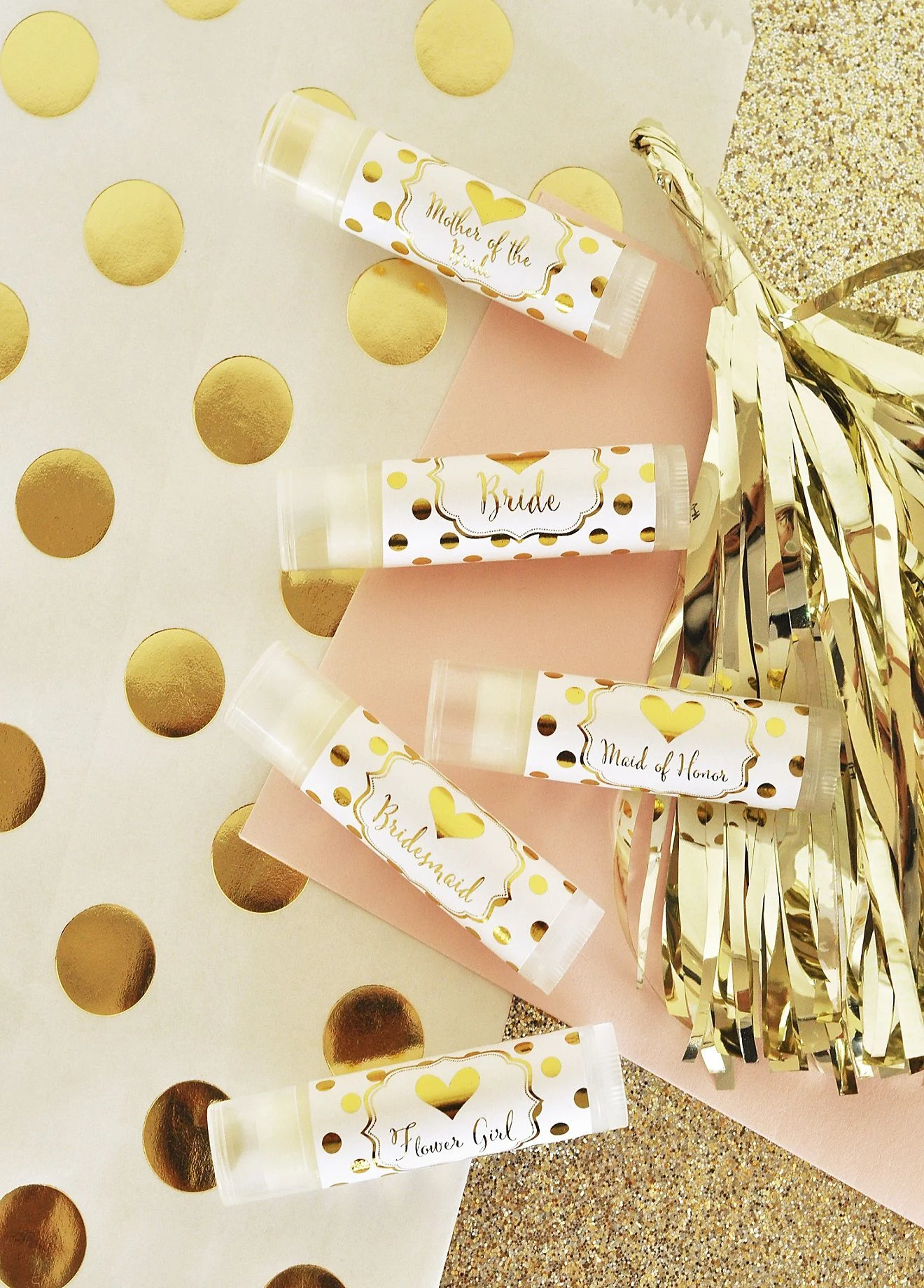 Bridal Party Lip Balm Set of 12