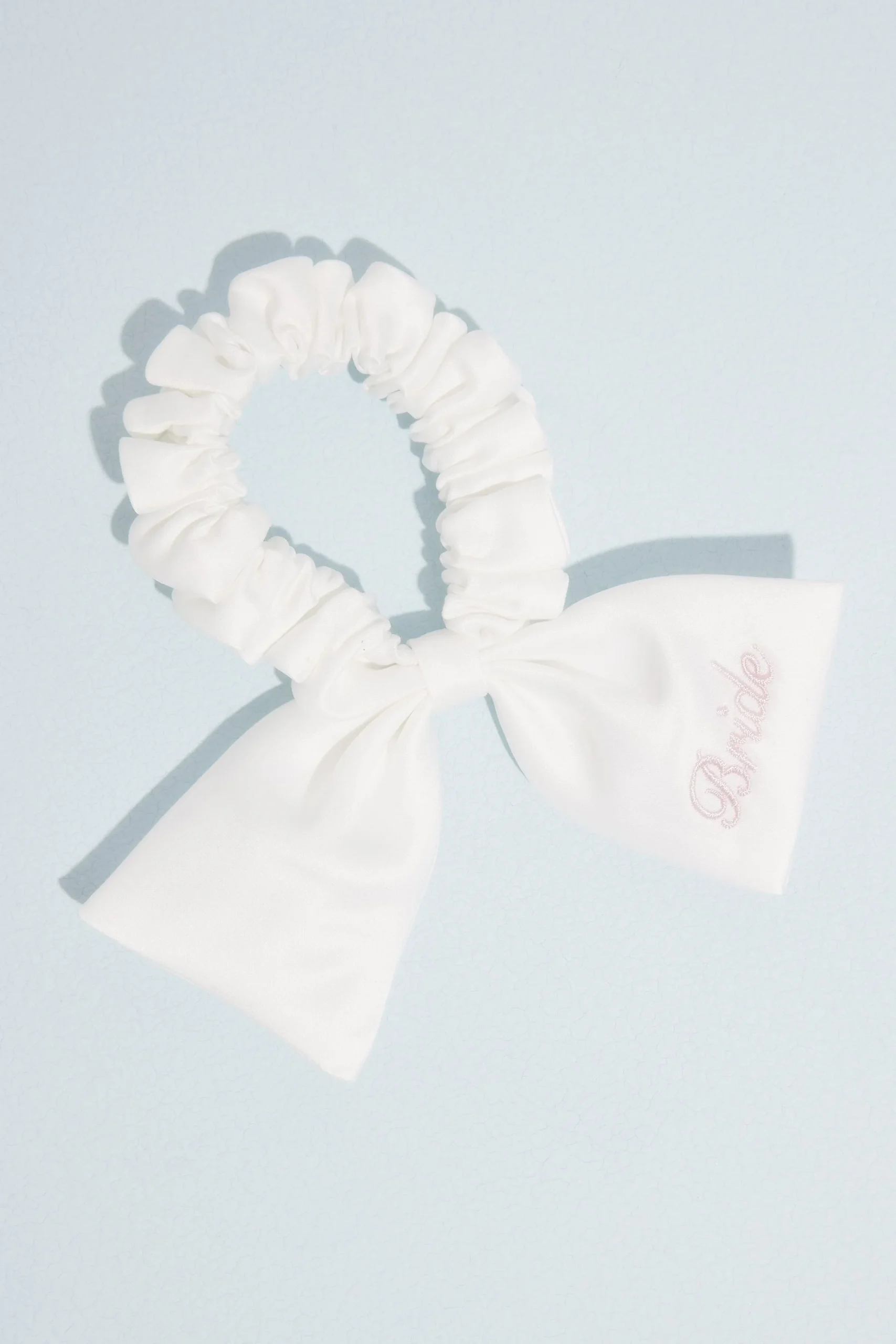 Bride Bow Scrunchie