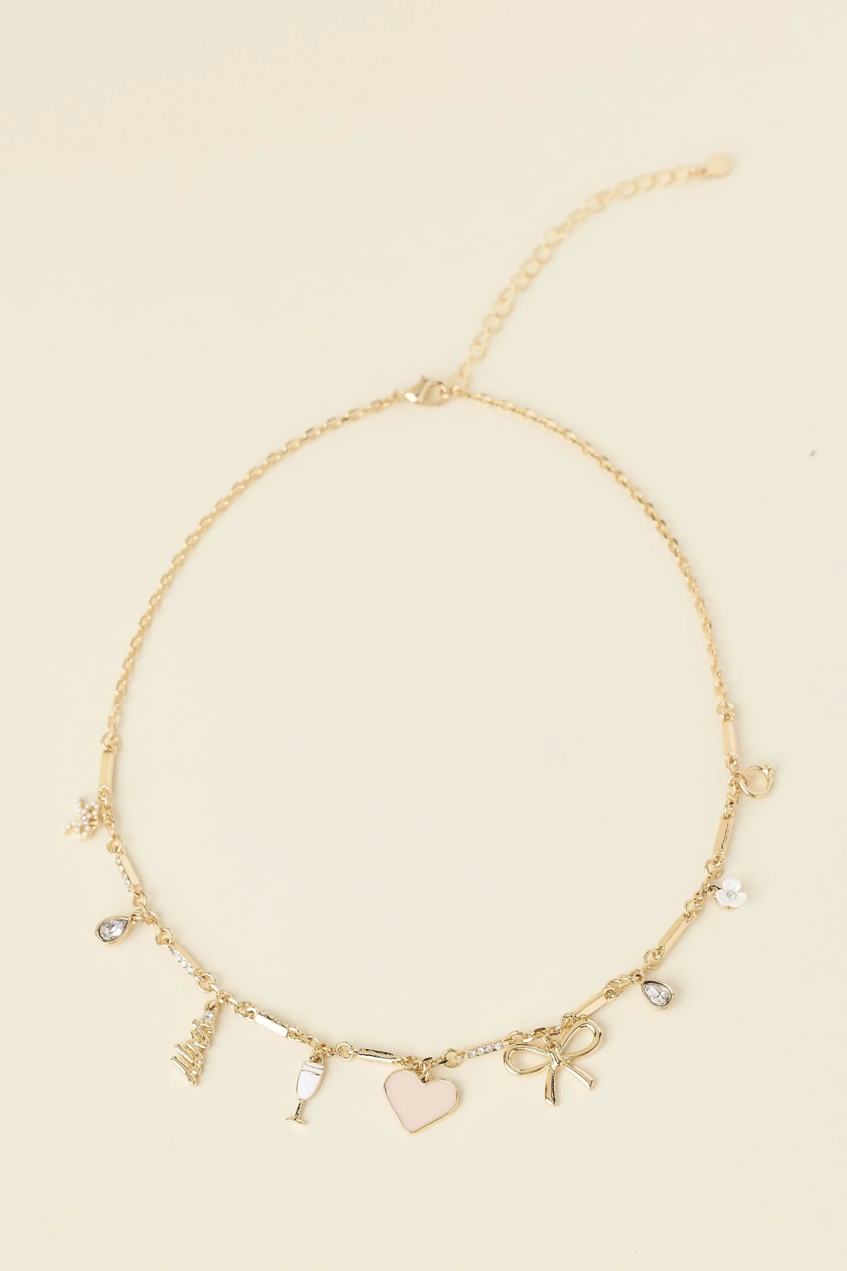 Bride Charm Necklace