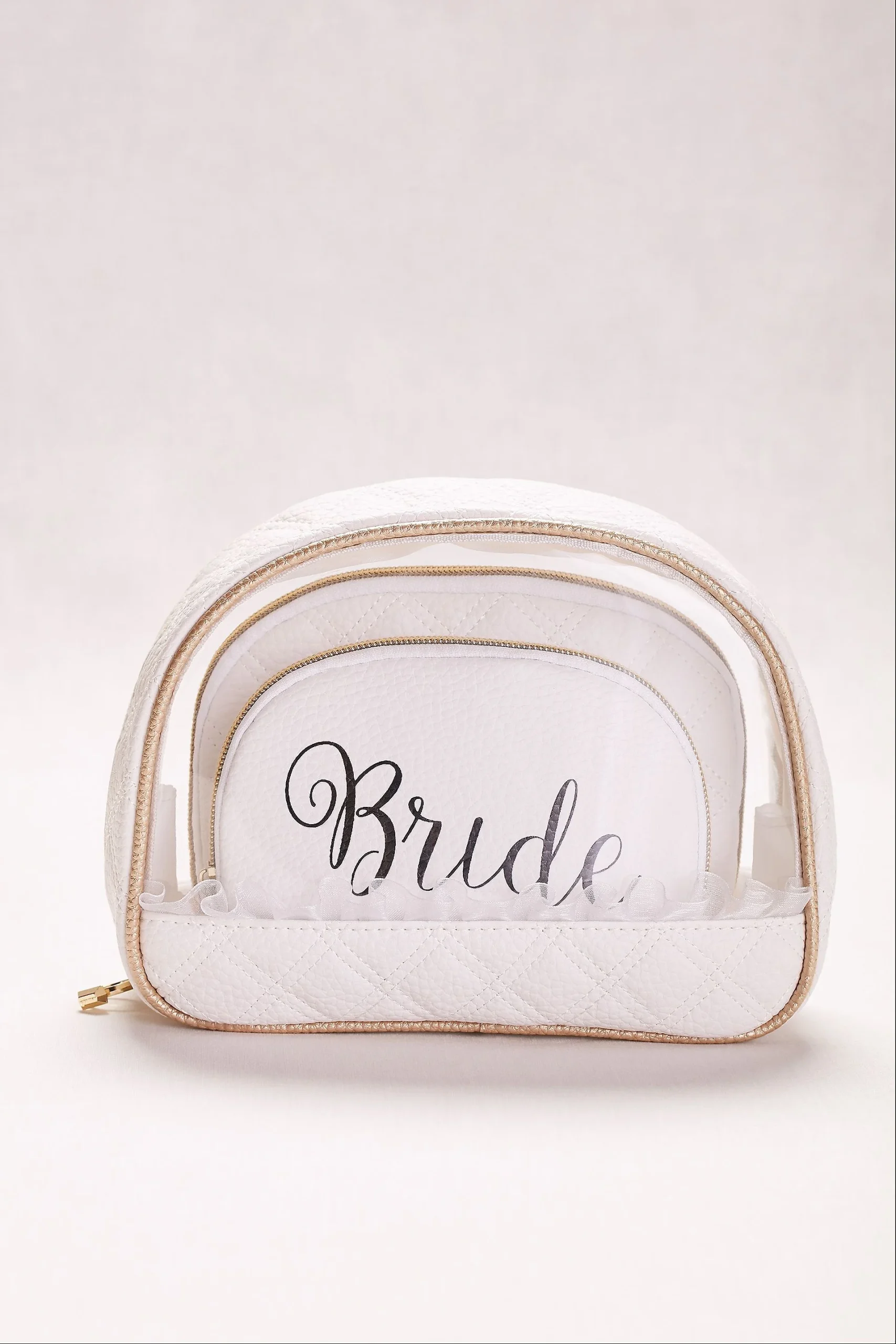 Bride Cosmetic Bags Set of 3