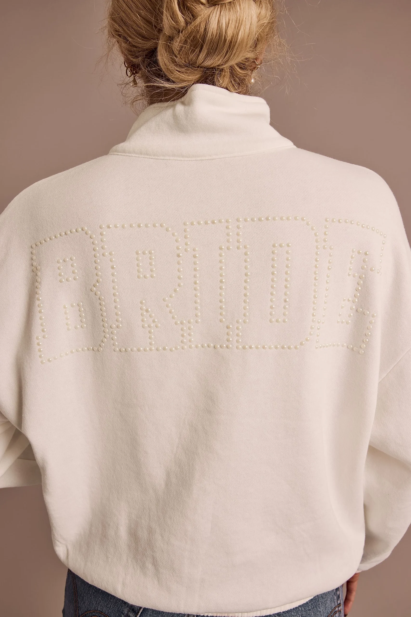 Bride Quarter Zip Sweatshirt