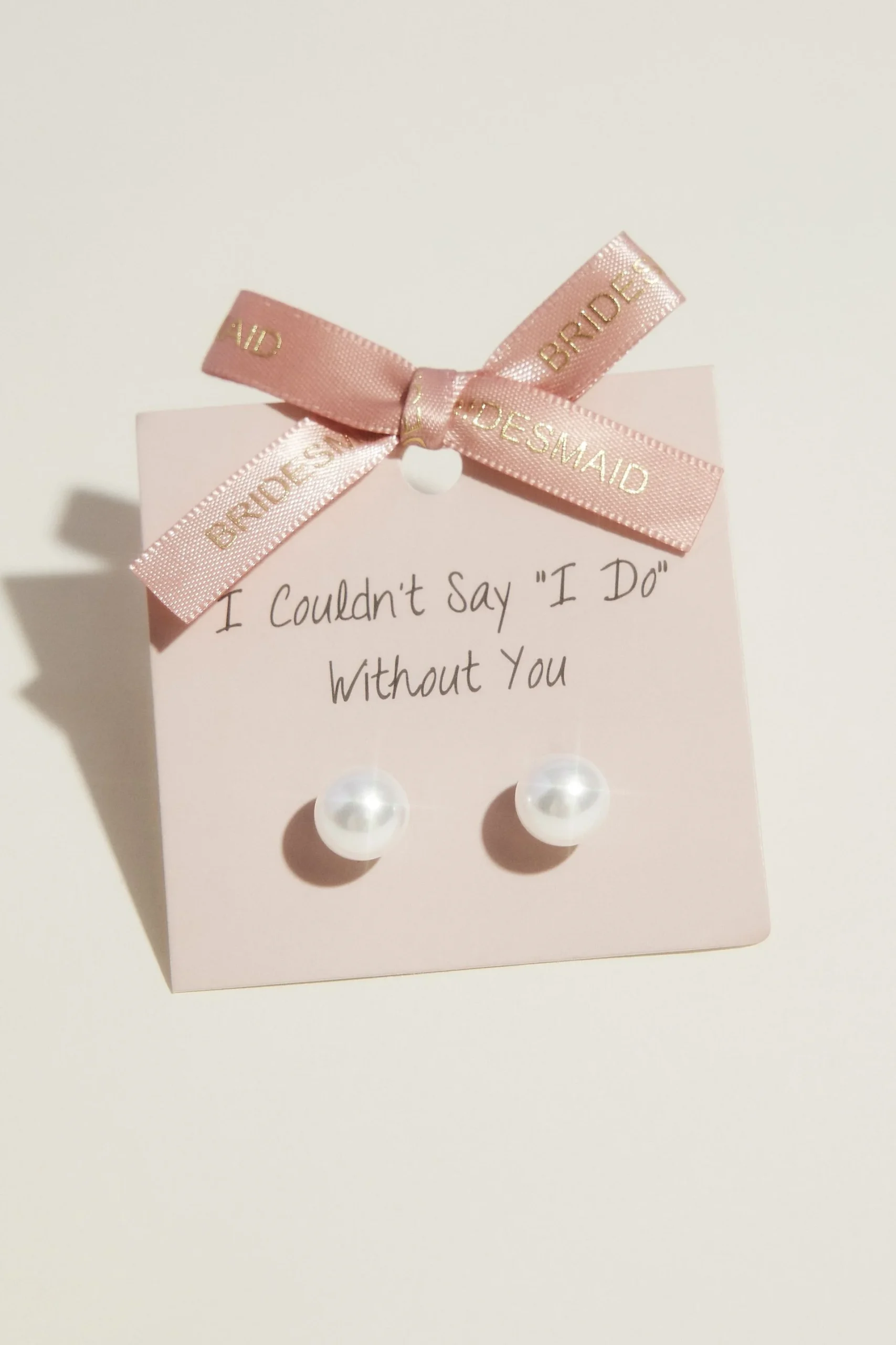 Bridesmaid Pearl Earrings