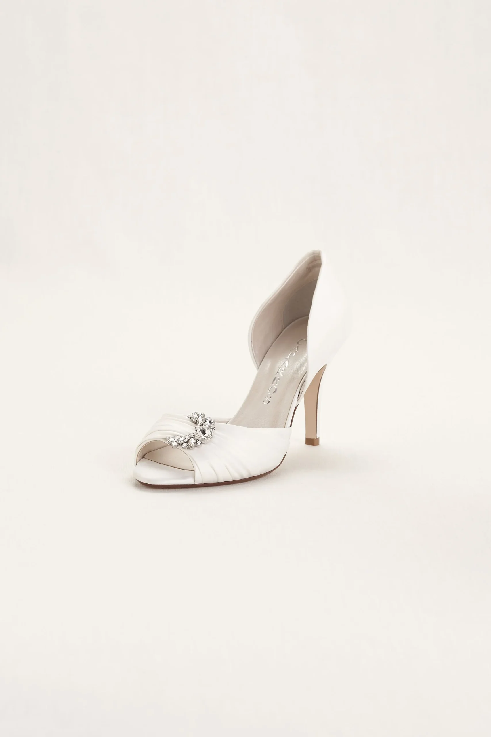 Caparros Peep Toe with Crystal Ornament