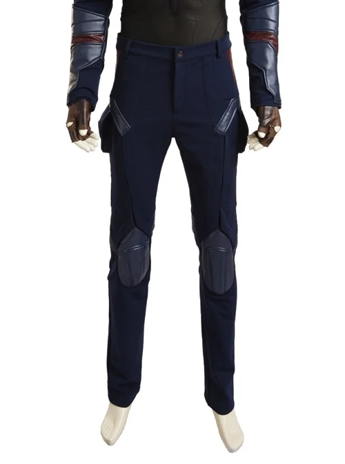 Captain America Civil War Captain America Cosplay Costume Upgraded Version Trousers