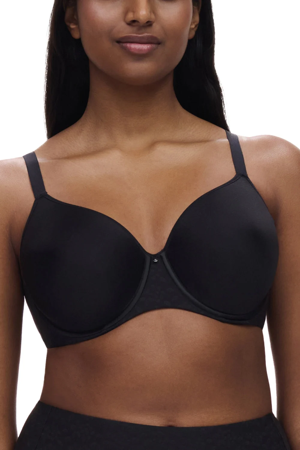Chantelle Comfort Chic Full Coverage T-shirt Bra, Black (C18JNV)