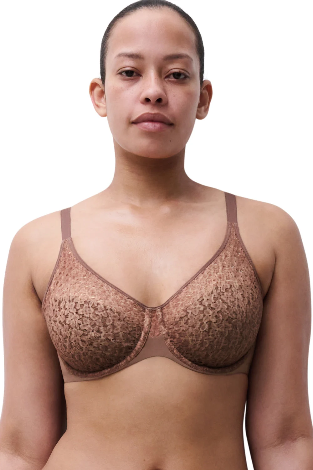 Chantelle Norah Comfort Underwired Bra, Wild Brown (C13F1)