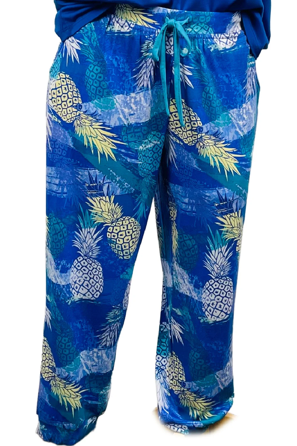 Cool Girl Mai Tai Capri, Blue Multi (C325307)