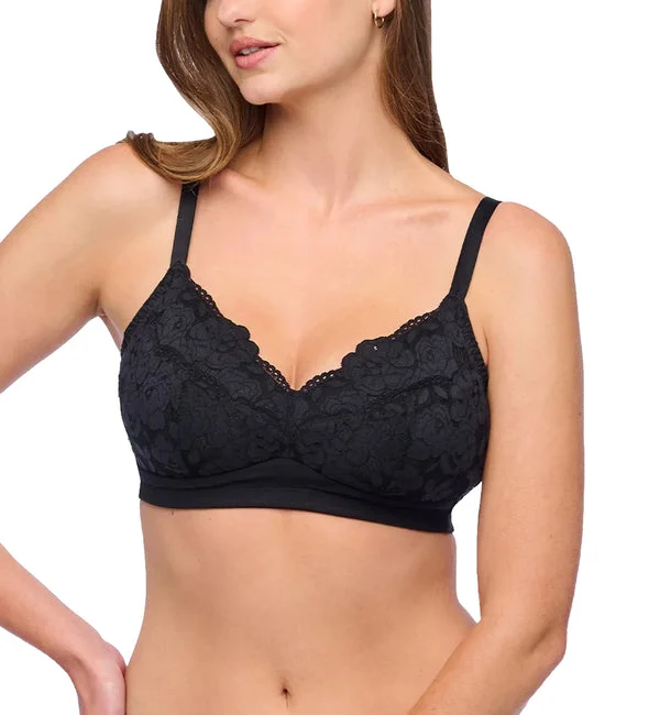 Cosabella Romanza CURVY Triangle Bralette (ROMAN1302) - Black