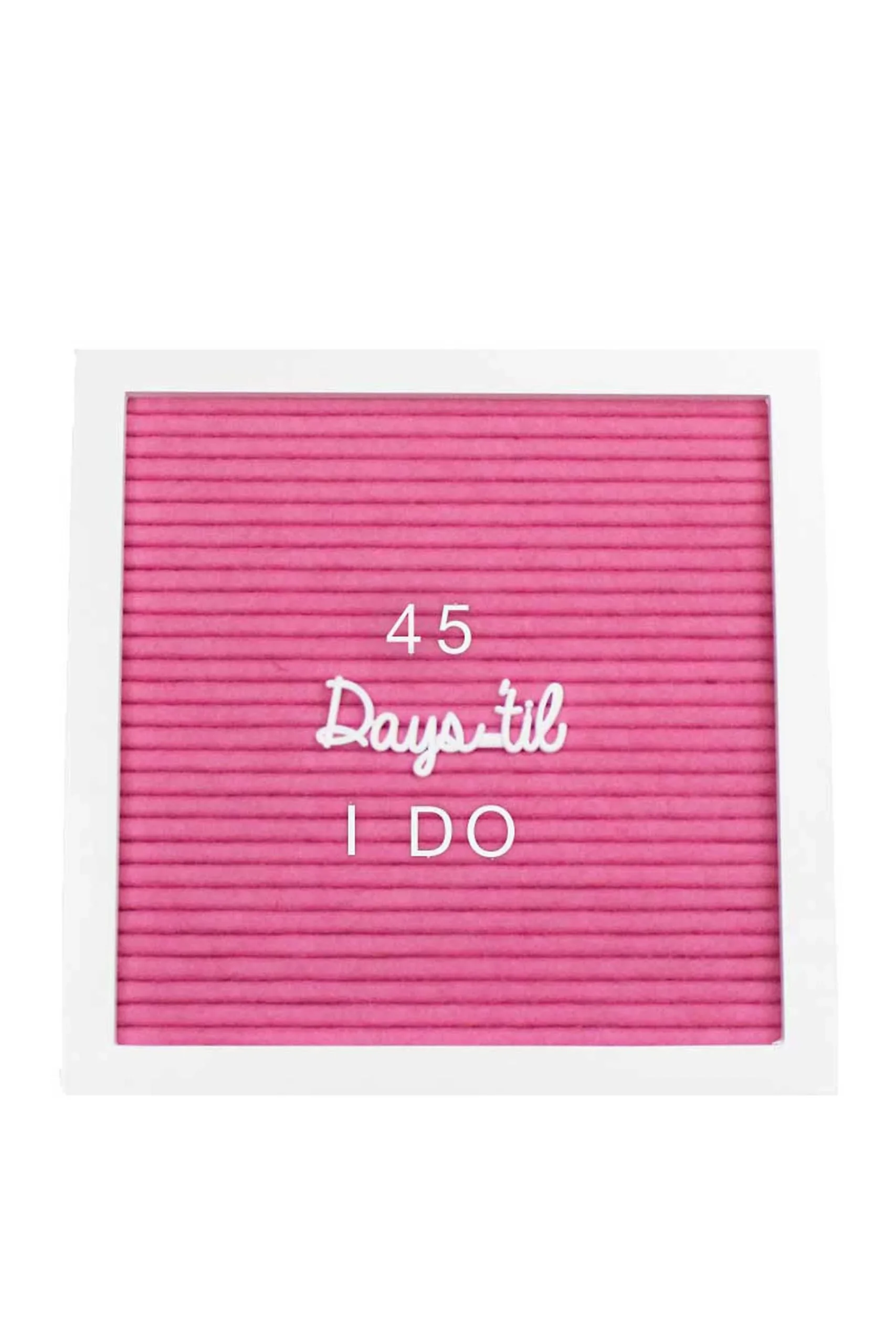 Countdown Letterboard