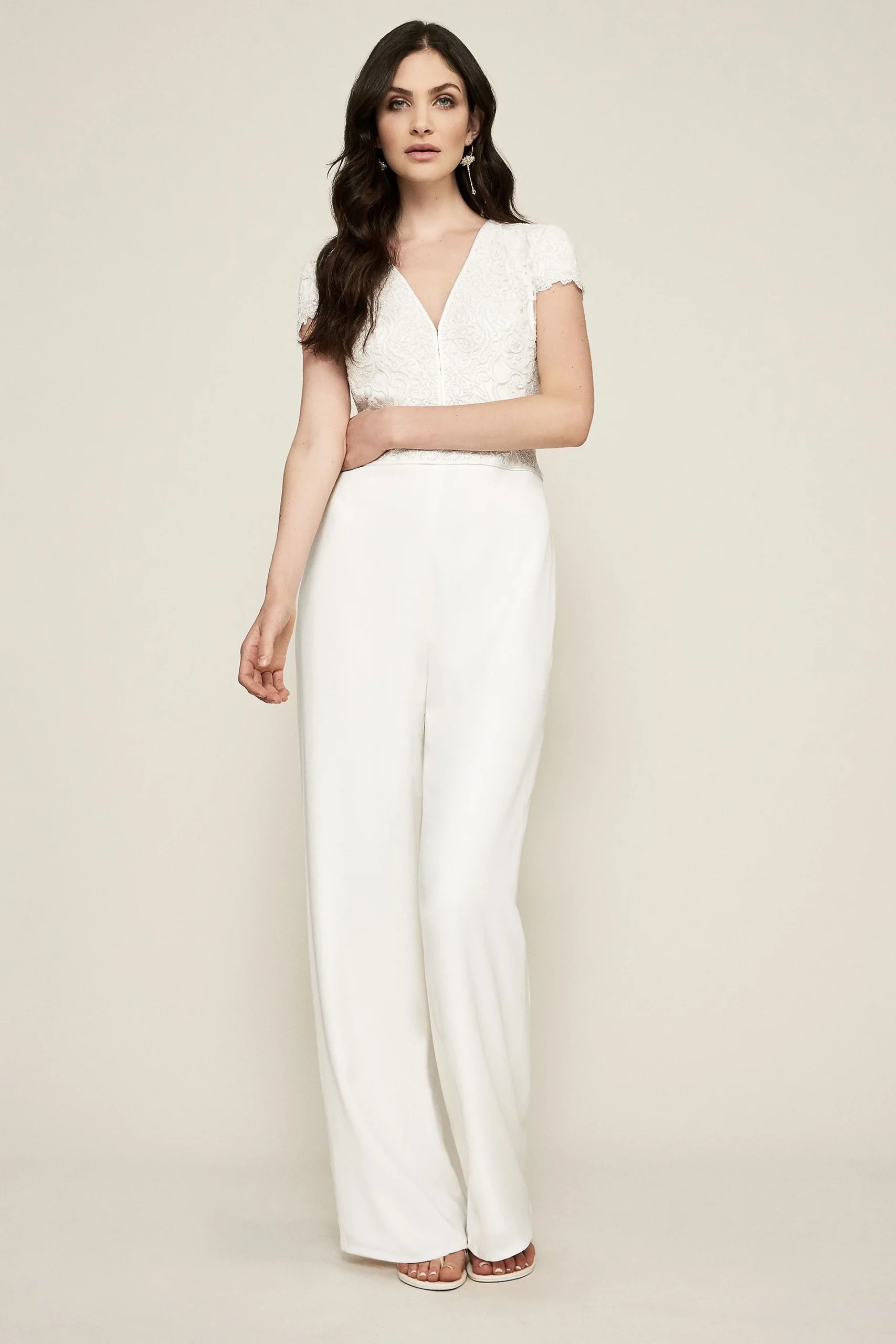 Crepe Jumpsuit with Side Pockets