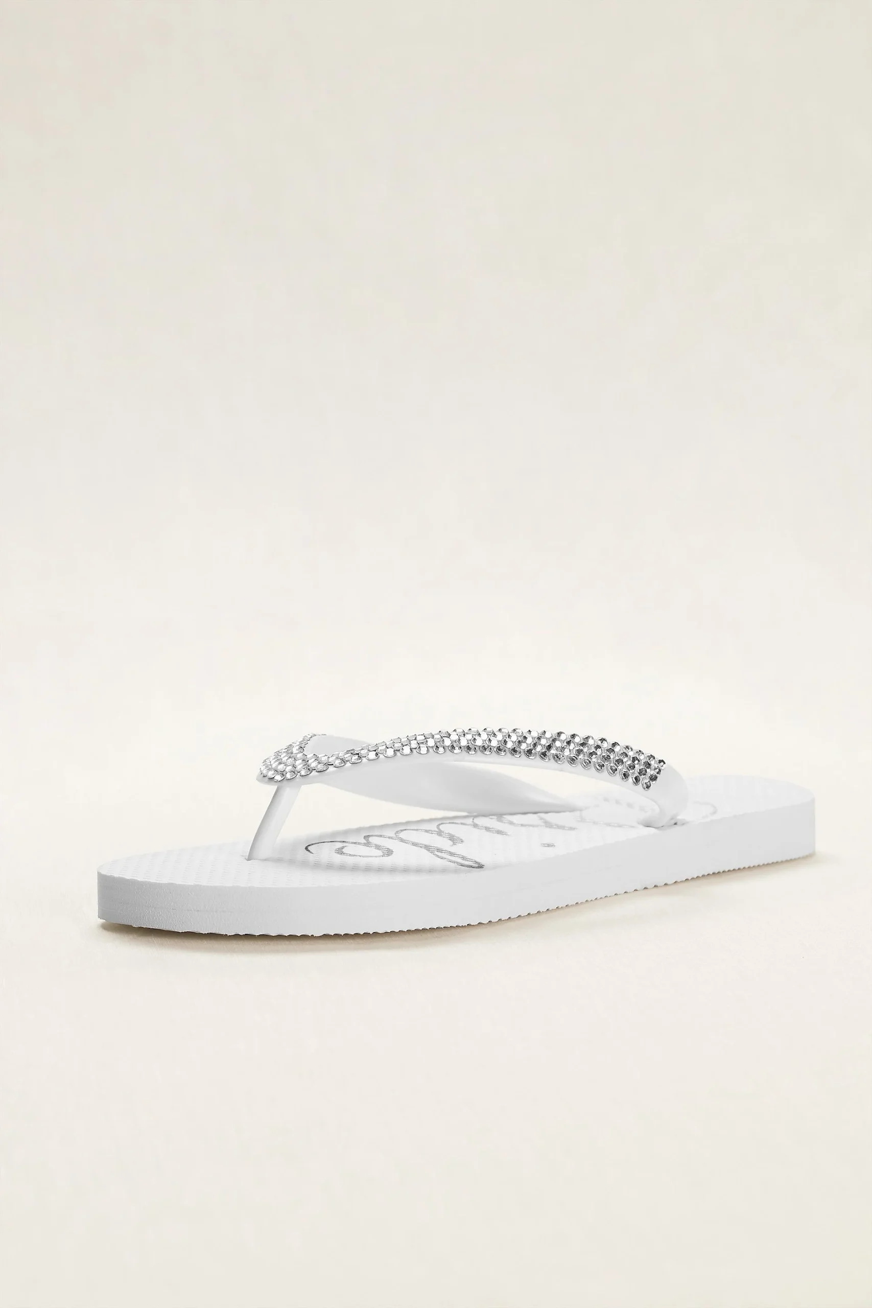 Crystal Bride Flip Flops