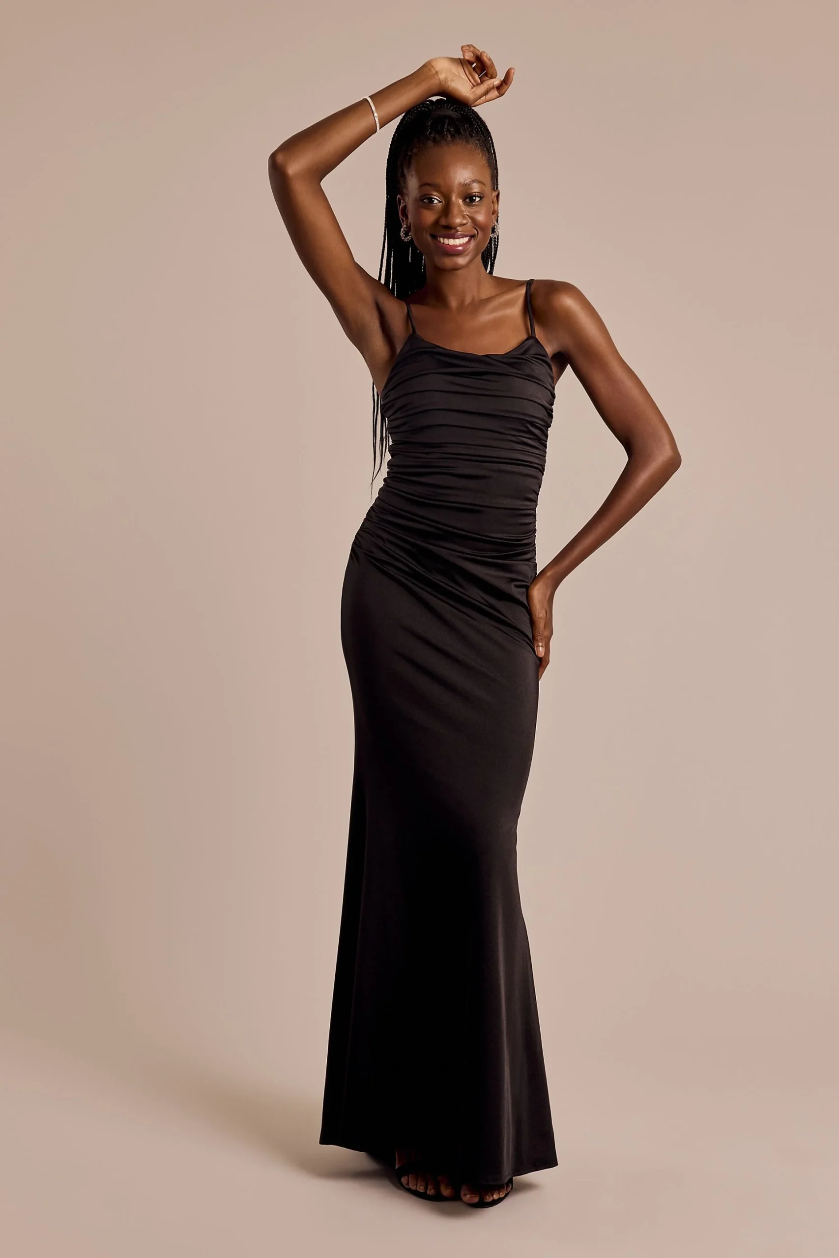 Crystal Corset Back Power Stretch Sheath Dress