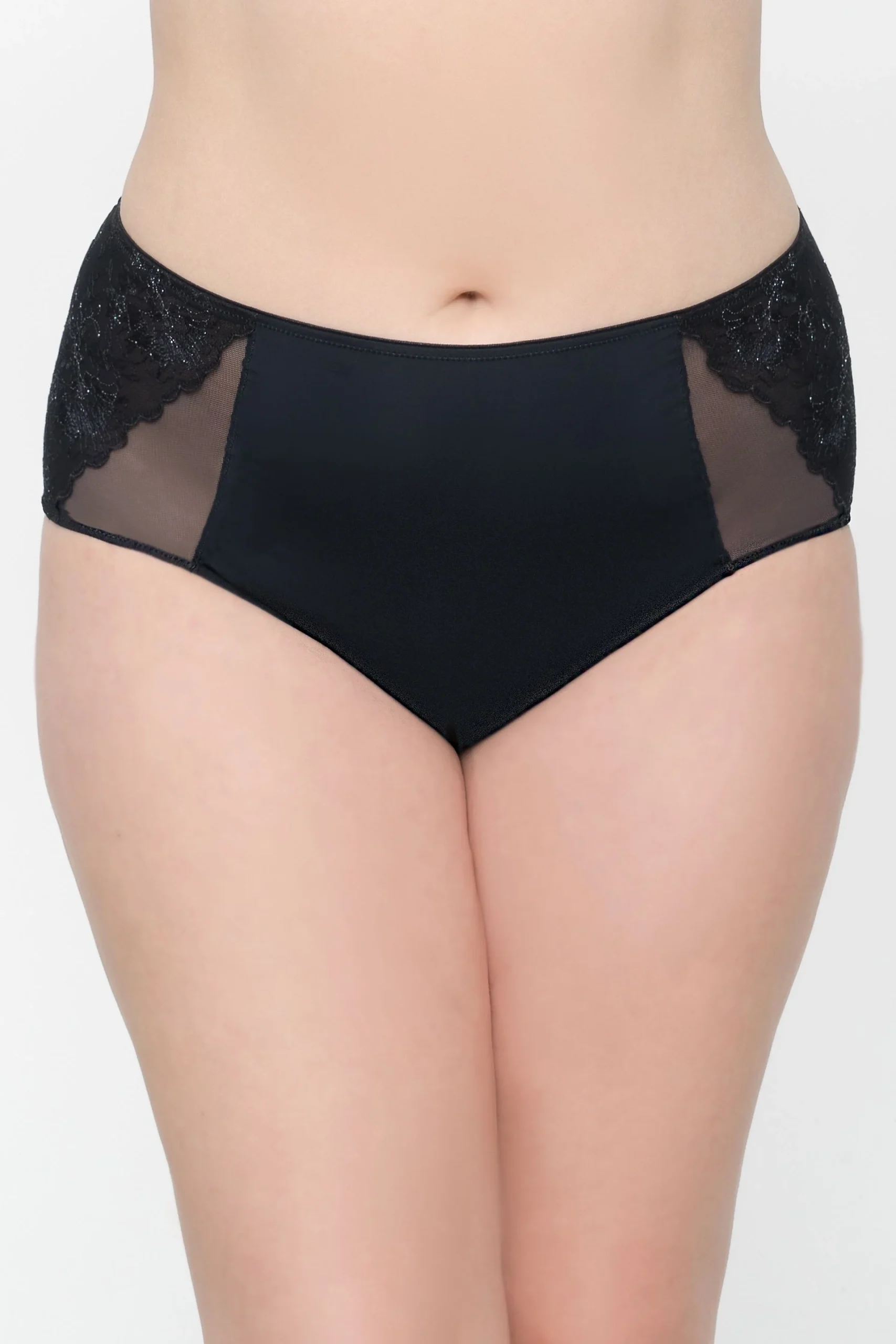 Curvy Couture Embroidered Panty