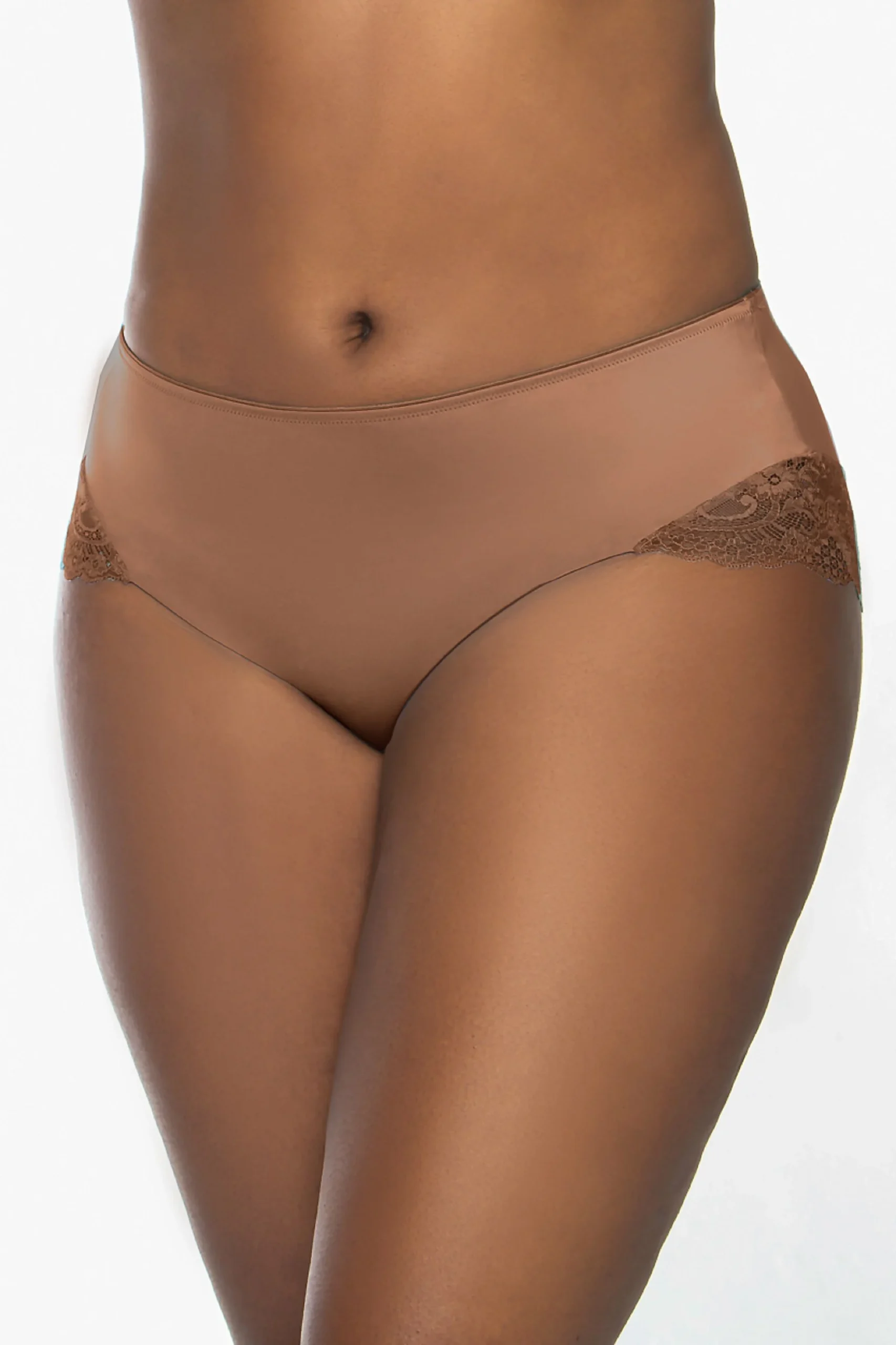 Curvy Couture Tulip Lace Hipster