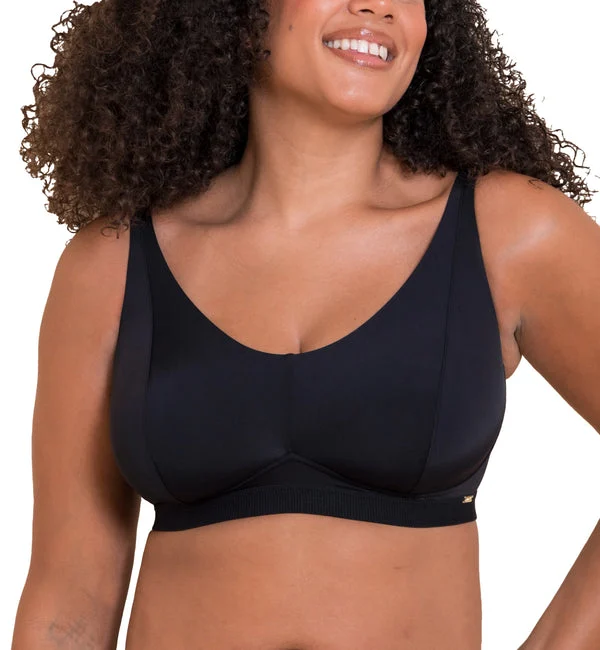 Curvy Kate Zen Non Wired Bralette (CK093110) - Black