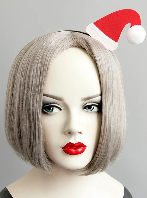Cute Fashion Red Christmas Hat Christmas Stage Performance Party Headband