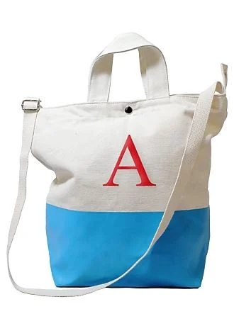 DB Excl Personalized Color Dipped Canvas Tote