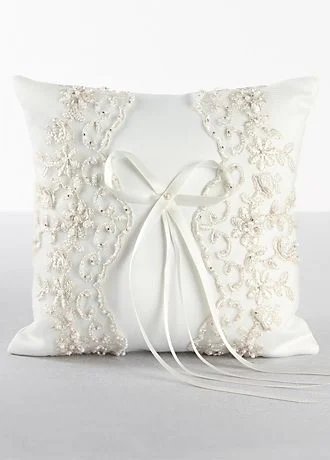 DB Exclusive Beaded Lace Ring Bearer Pillow