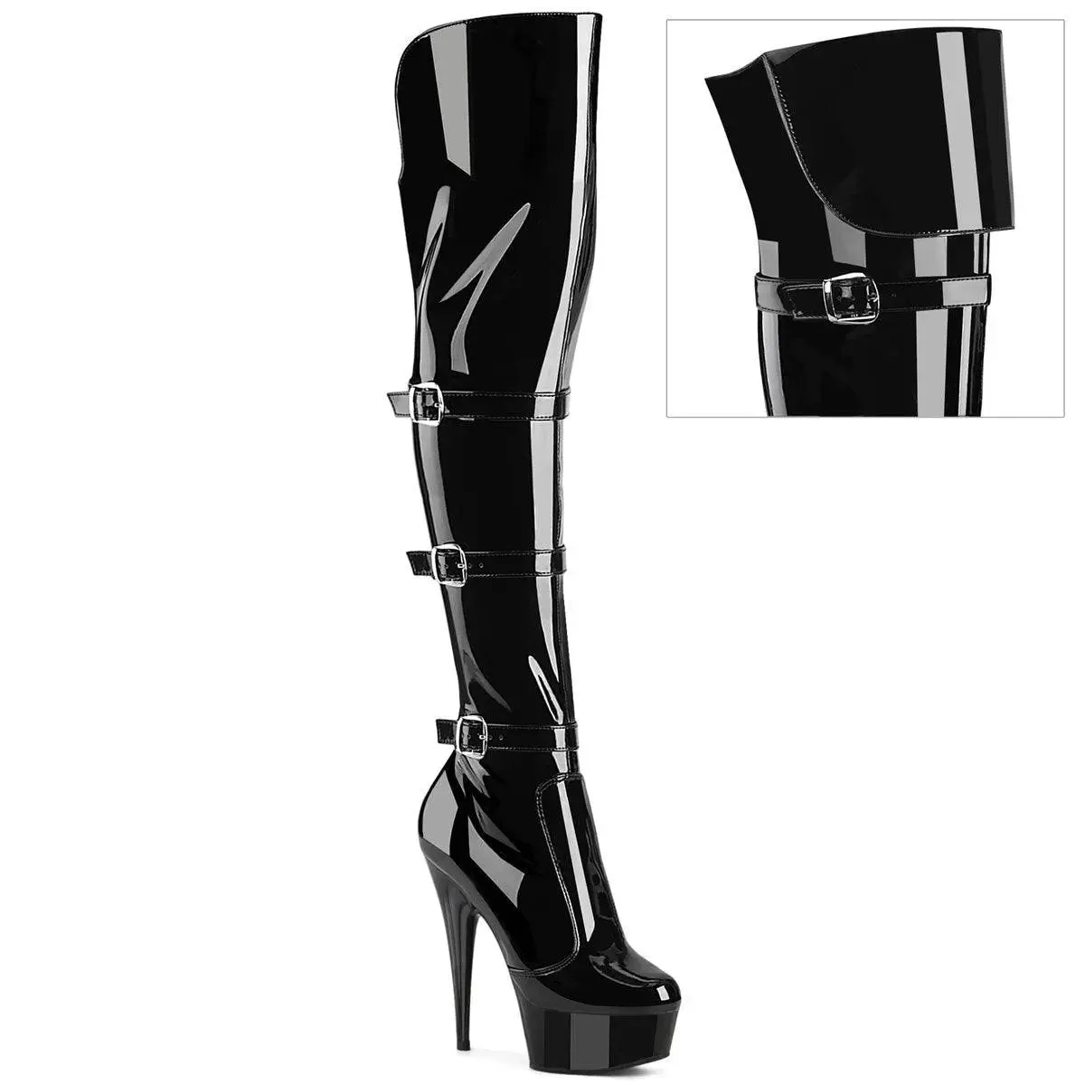 DELIGHT-3018 Sexy Thigh High Boots