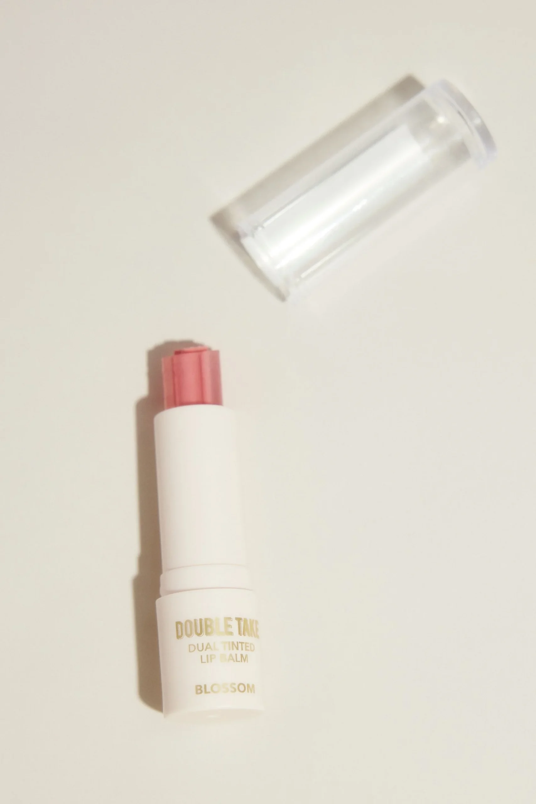 Dual Tinted Lip Balm in Tickle Me Pink