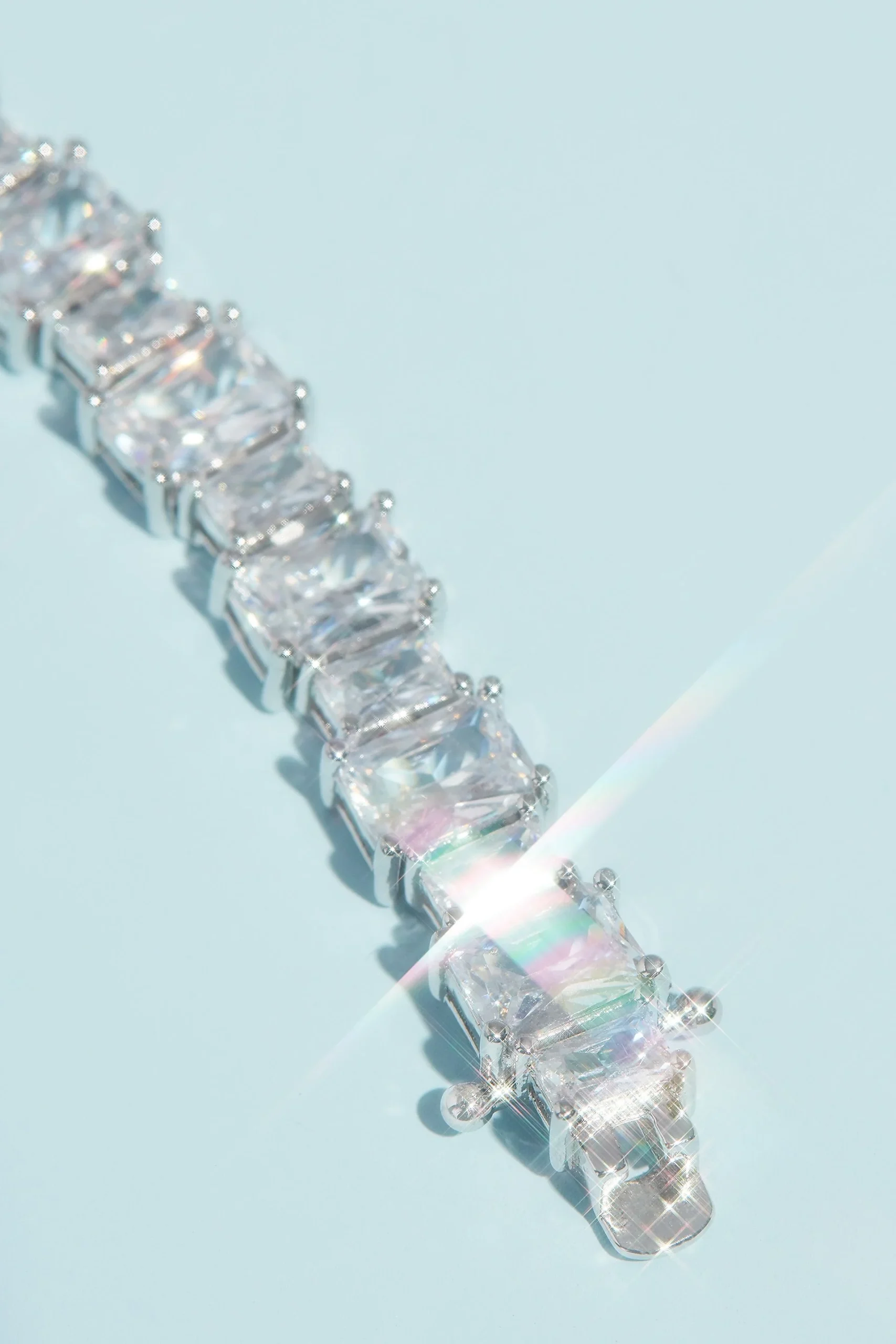 Elegant Cubic Zirconia Tennis Bracelet