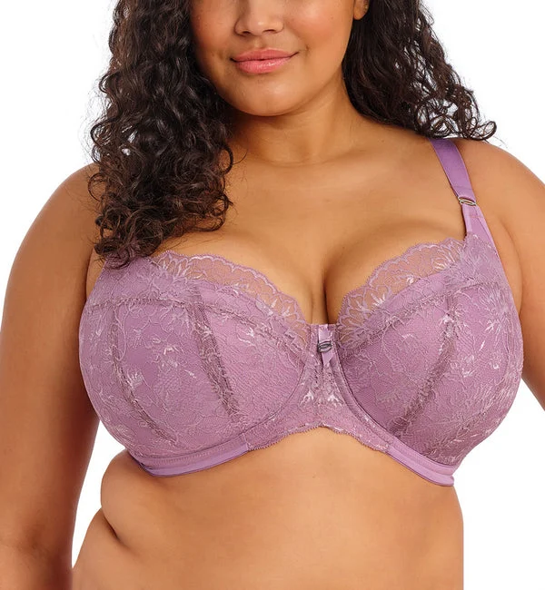 Elomi Brianna Padded Half Cup Underwire Bra (8081) - Heather