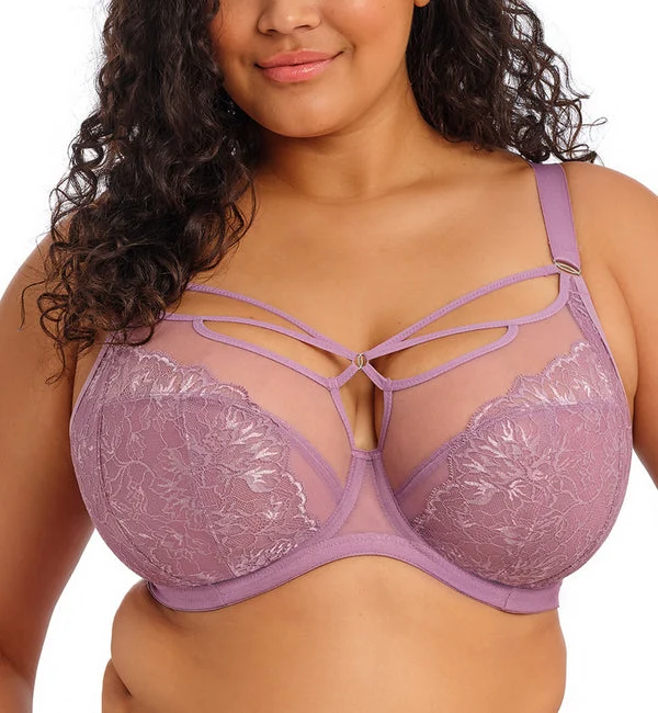 Elomi Brianna Plunge Underwire Bra (8080) - Heather